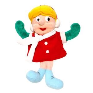 Stuffins CVS Frosty the Snowman Karen Girl Beanbag Christmas Plush Toy Stuffed